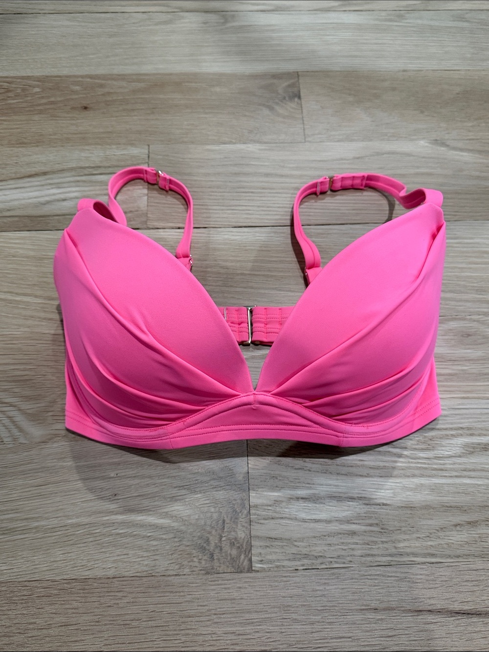 Victoria's Secret Hot Pink Push-Up Bikini Top